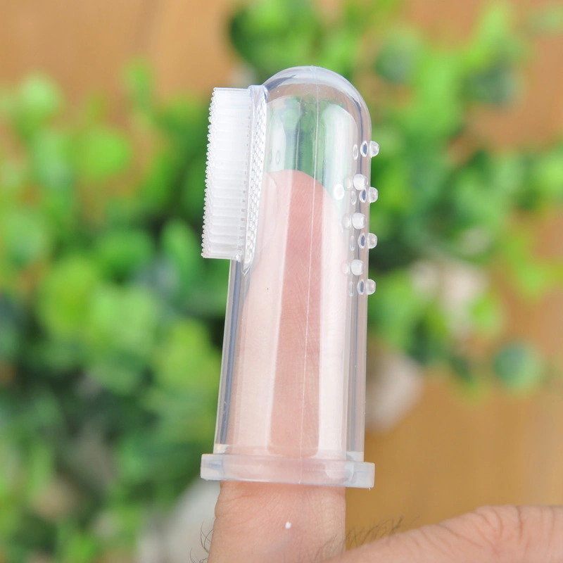 New Arrival Portable Disposable Eco-Friendly Baby Finger Toothbrush