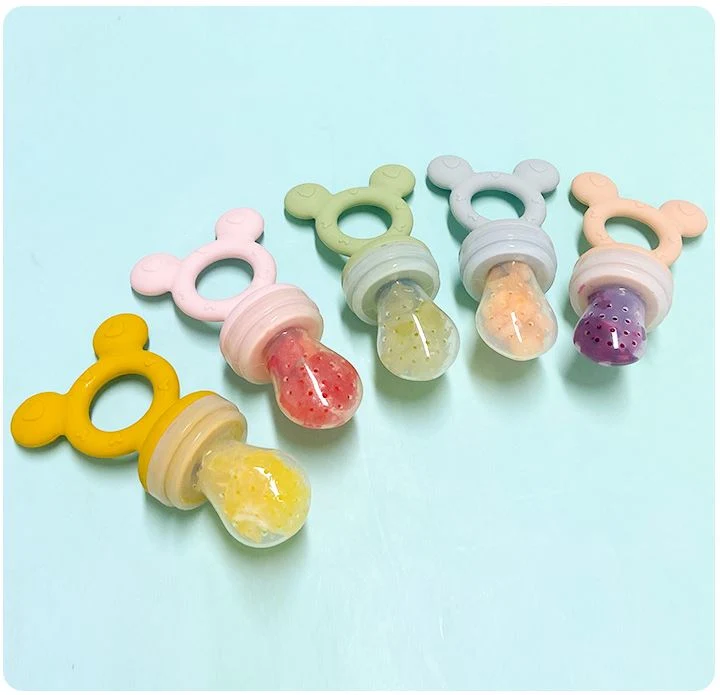Baby Food Feeder Fruit Feeder Pacifier Silicone Baby Fruit Feeder