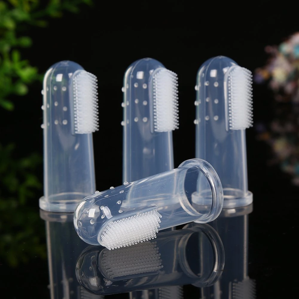 New Arrival Portable Disposable Eco-Friendly Baby Finger Toothbrush