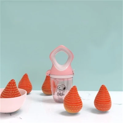 Wholesale Baby Silicone Fruit Teether Toys Food Feeder
