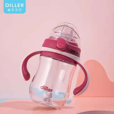 Baby Sippy Cup Drinking None Kids Bottle Straw