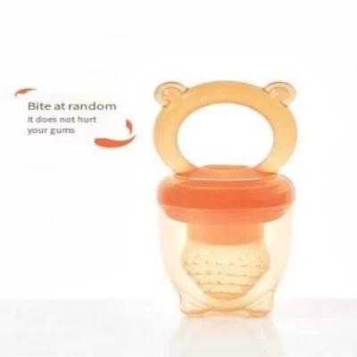 Silicone Baby Food Fruit and Vegetable Bite Bag Pacifier Tooth Molar