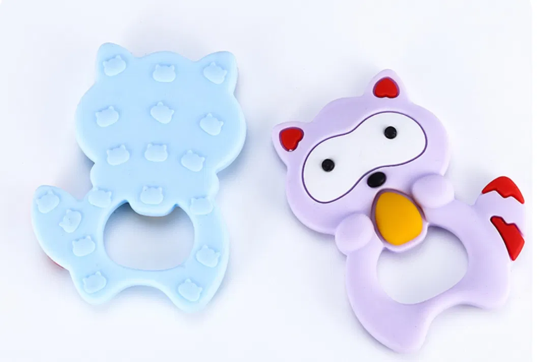 New Design Kids Silicone Baby Teether Chewable Silicone Teethers